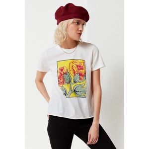 Future State Marigold Seamed Tee